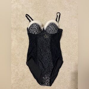 Leopard Push Up Bodysuit